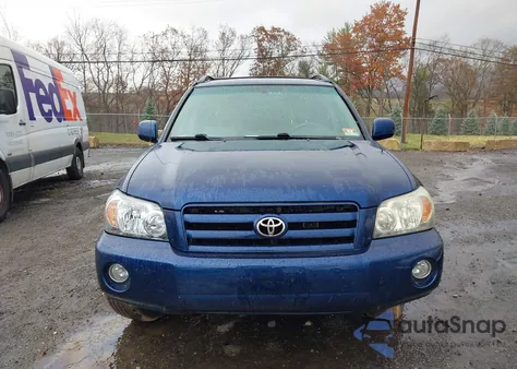 2006 Toyota Highlander V6 from USA, damaged, VIN JTEHP21A060178433